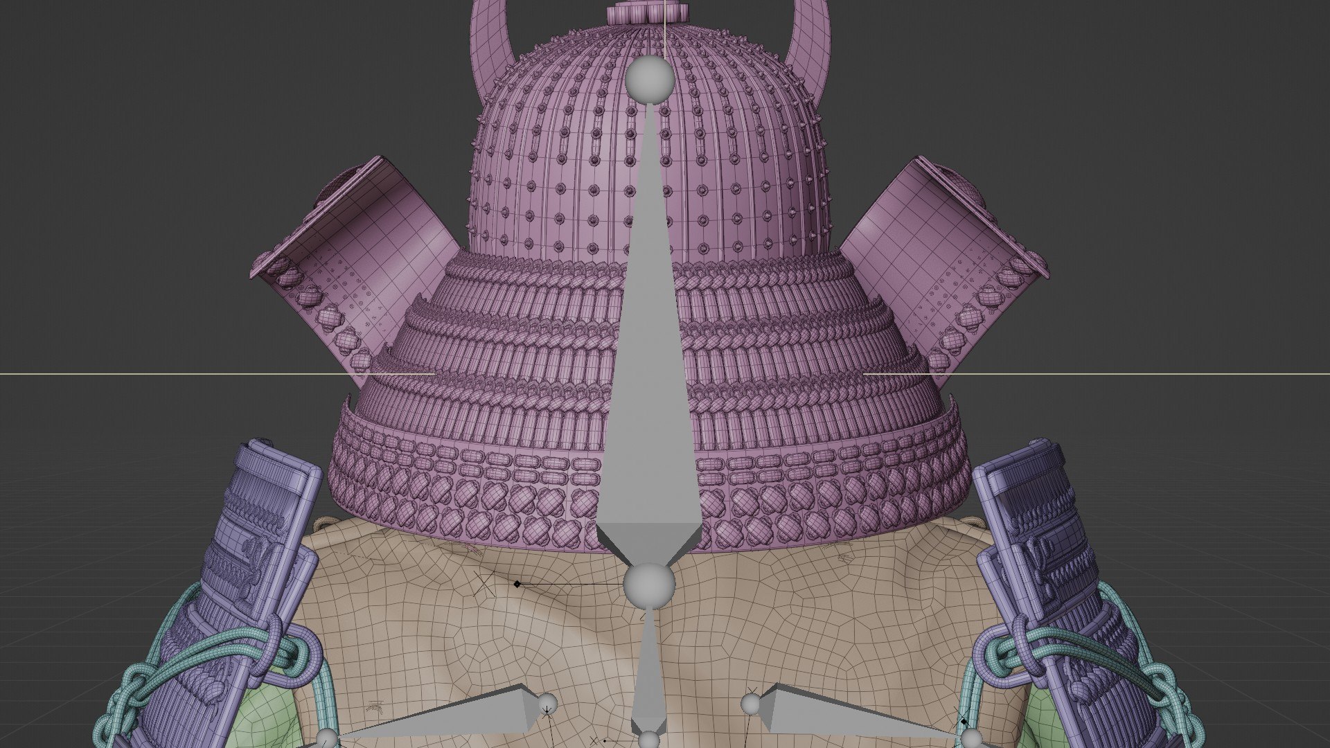MEDIEVAL Japanese Samurai Rigged 3D Model - TurboSquid 1980270