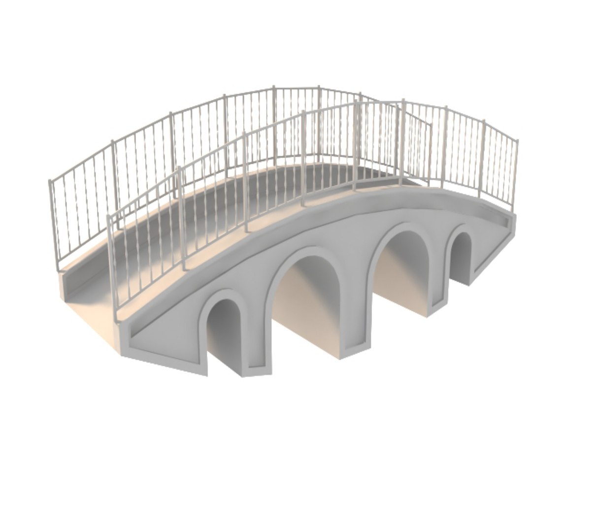 3D Bridge model - TurboSquid 1762181