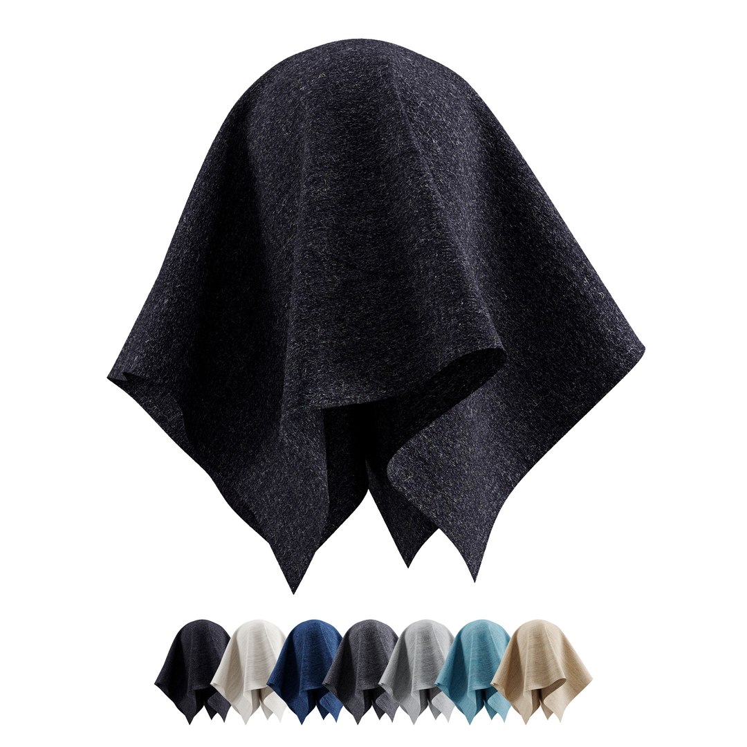 3D Bolia Textile Wool Laine model TurboSquid 2010346