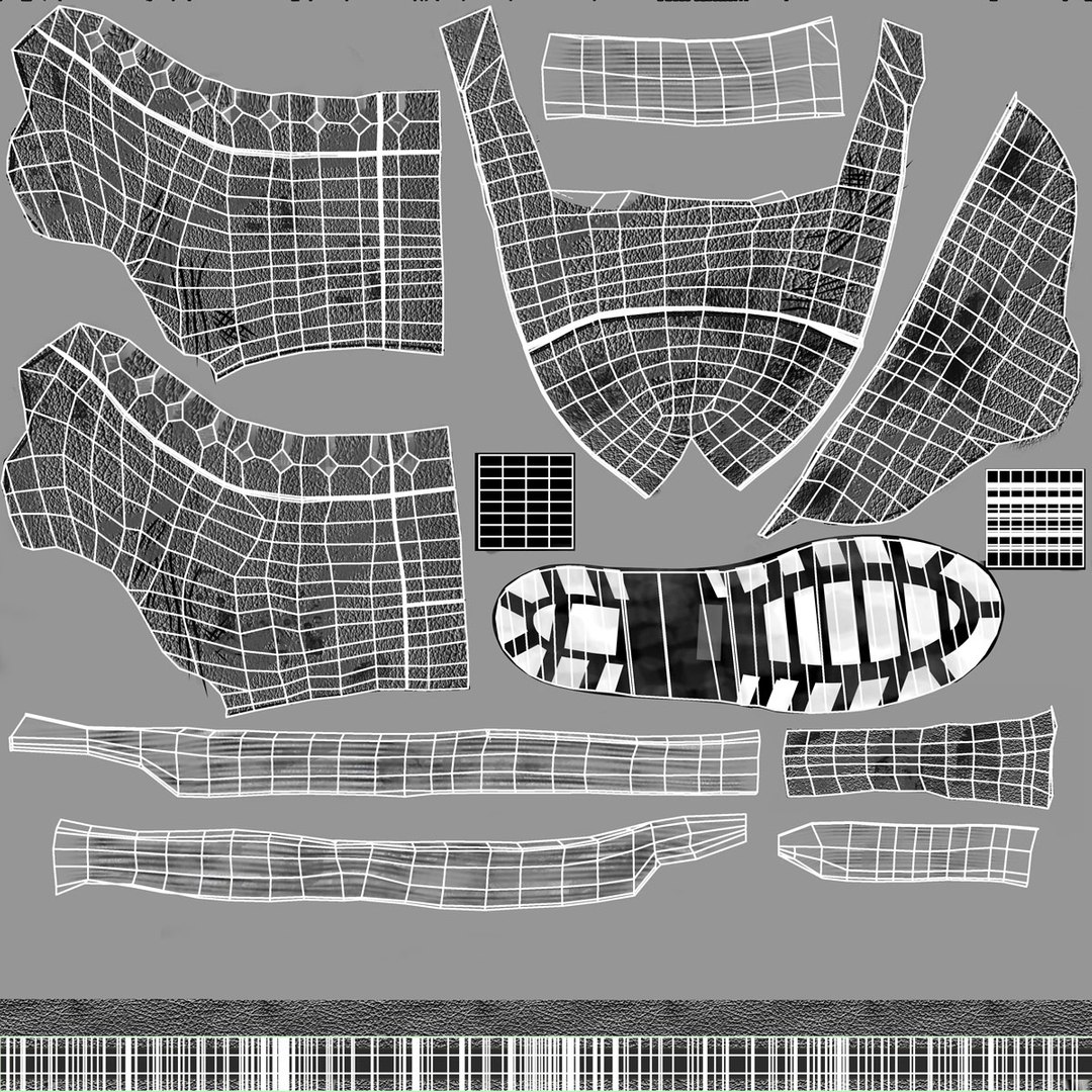 3d Realistic Boot Model