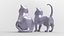 Paquete de gatos