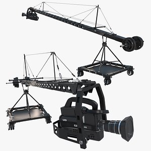 3D Video Camera with Crane
