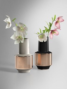 west elm metallic banded model