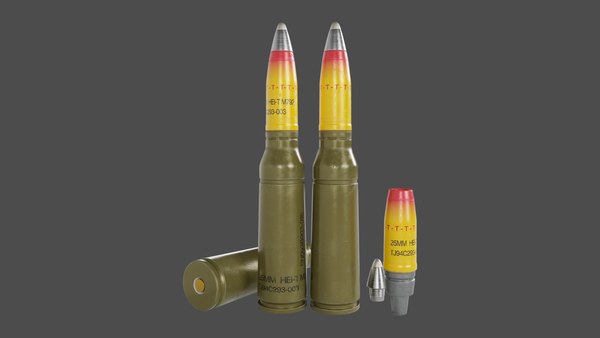 25mm x 137 M792 弾丸カートリッジ3Dモデル - TurboSquid 2272323
