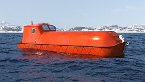 Lifeboats - CLR Series 3D model