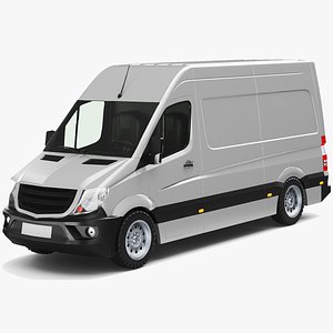 Detailed Van 3D model