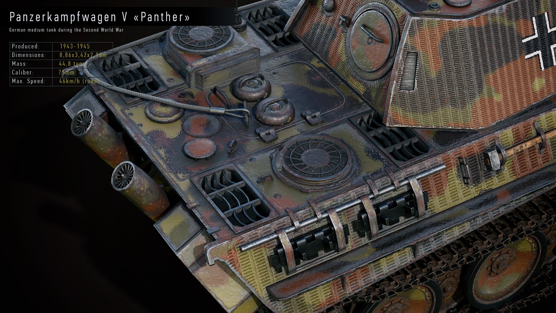3D model panther gameready pzv tank https://p.turbosquid.com/ts-thumb/kx/sDSwoh/aUhIPmPb/render8/png/1600977021/1920x1080/fit_q87/2cdf48f6307384009f2f35f8685772b2d5ba901f/render8.jpg