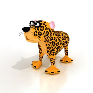 3d model cartoon rigged