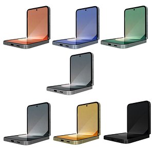Samsung Galaxy Z Flip 6 All Colors model