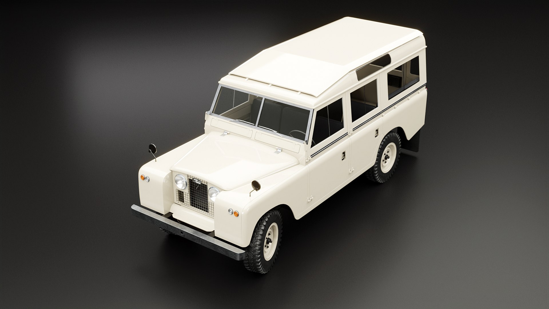 3D Land Rover Series II LWB Model - TurboSquid 2181114