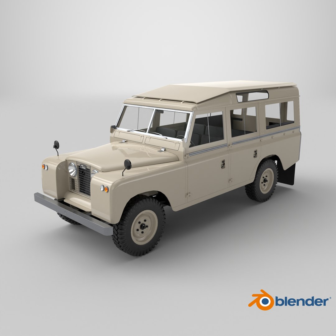 3D Land Rover Series II LWB Model - TurboSquid 2181114