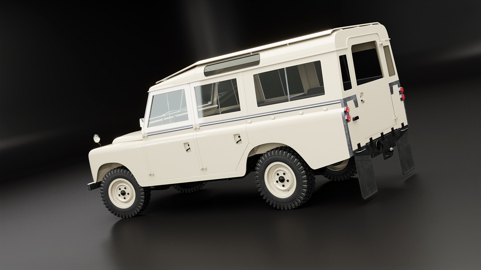 3D Land Rover Series II LWB Model - TurboSquid 2181114