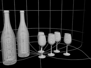 Wine_Bottle and Glass