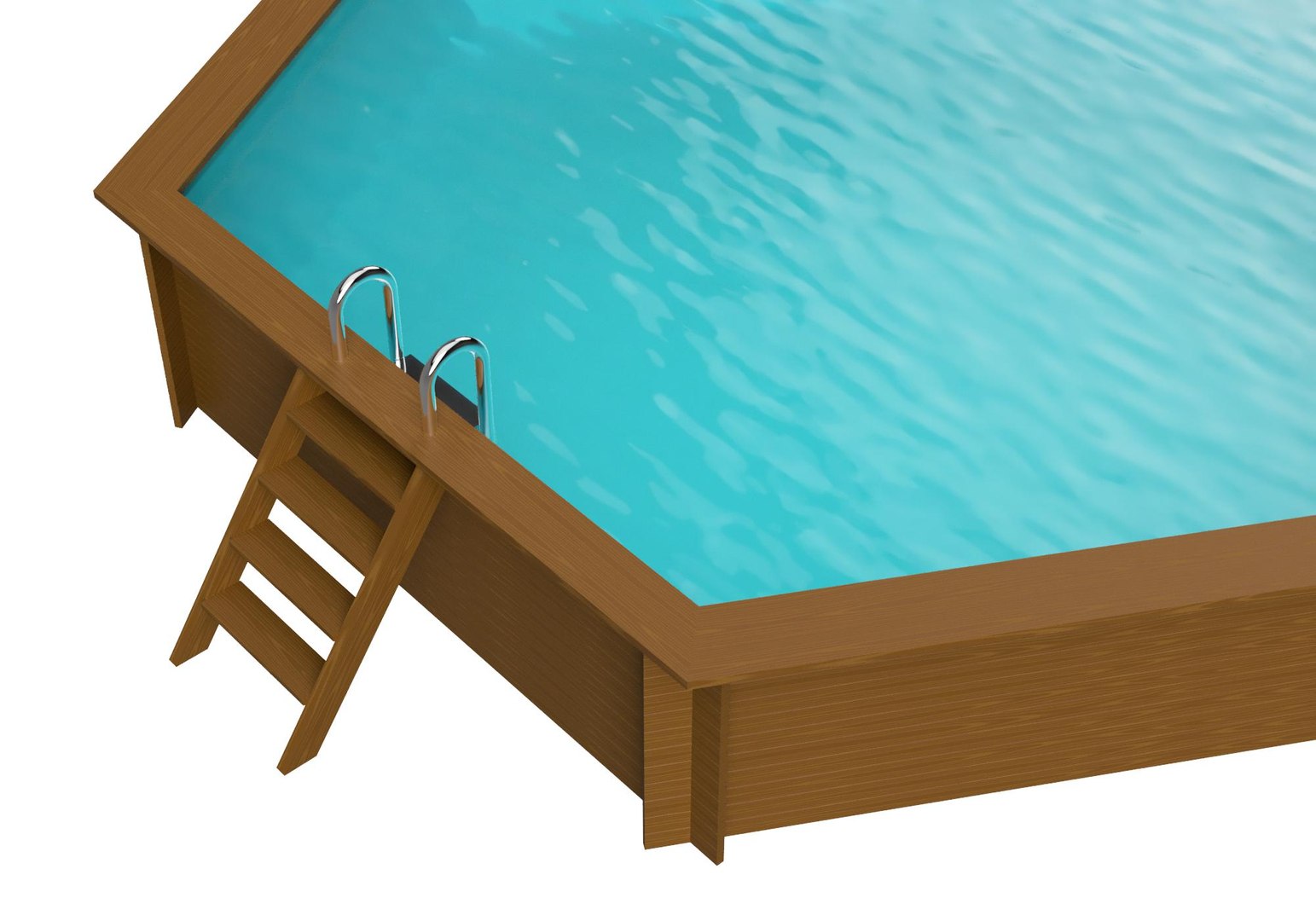 3D Model Swimming Pool Octogonal - TurboSquid 1971791