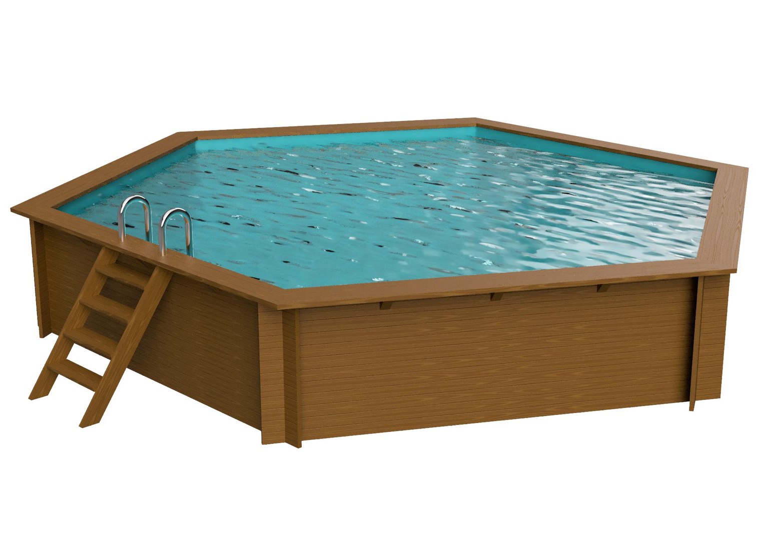 3D Model Swimming Pool Octogonal - TurboSquid 1971791