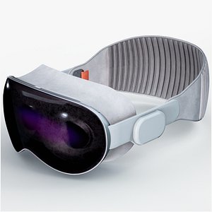 Apple Vision Pro VR Goggles 2023 PBR