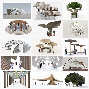 3D model 2026- Canopies &amp; pergola Collection