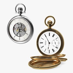 3D Pocket Watches Collection