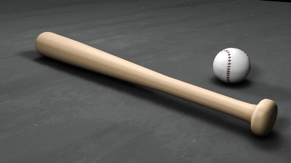 baseball bat ball c4d