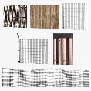 3D Fences Collection 4