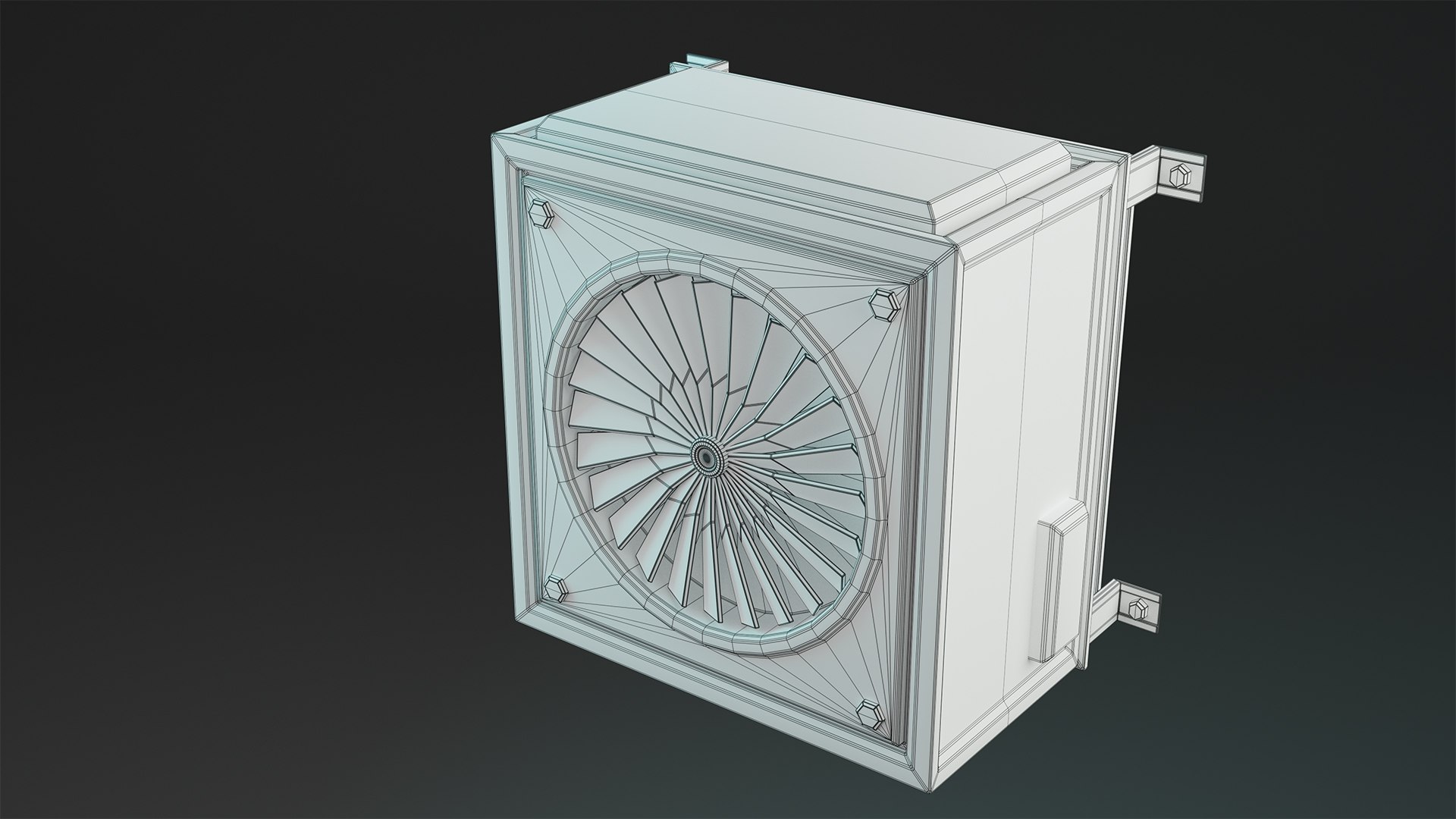 Cyberpunk AC Unit B 3D Model - TurboSquid 2074307