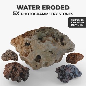 Stones - Water Eroded model
