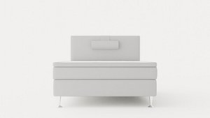 3D Meja Bed Package 140x200cm Light Gray With Neck Pillow