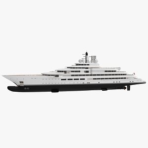 Scheherazade Superyacht model
