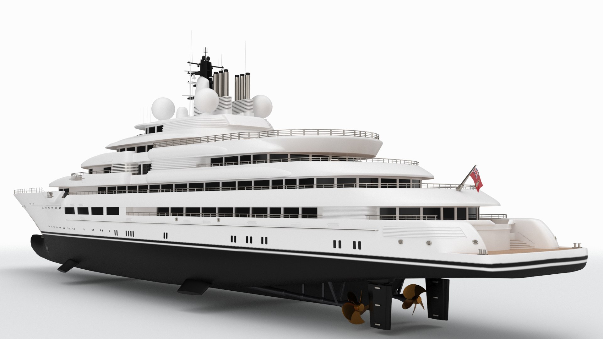 Scheherazade Superyacht Model - TurboSquid 2381511