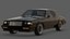 1987 Buick Grand National Regal GNX 3D ModelGame Ready