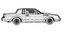 1987 Buick Grand National Regal GNX 3D ModelGame Ready