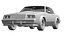 1987 Buick Grand National Regal GNX 3D ModelGame Ready