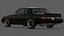 1987 Buick Grand National Regal GNX 3D ModelGame Ready