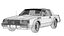 1987 Buick Grand National Regal GNX 3D ModelGame Ready