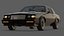 1987 Buick Grand National Regal GNX 3D ModelGame Ready