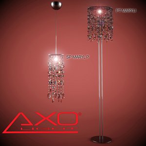axo light marylin lamp 3d max