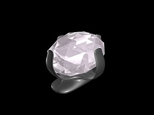 3d gemstone jewel