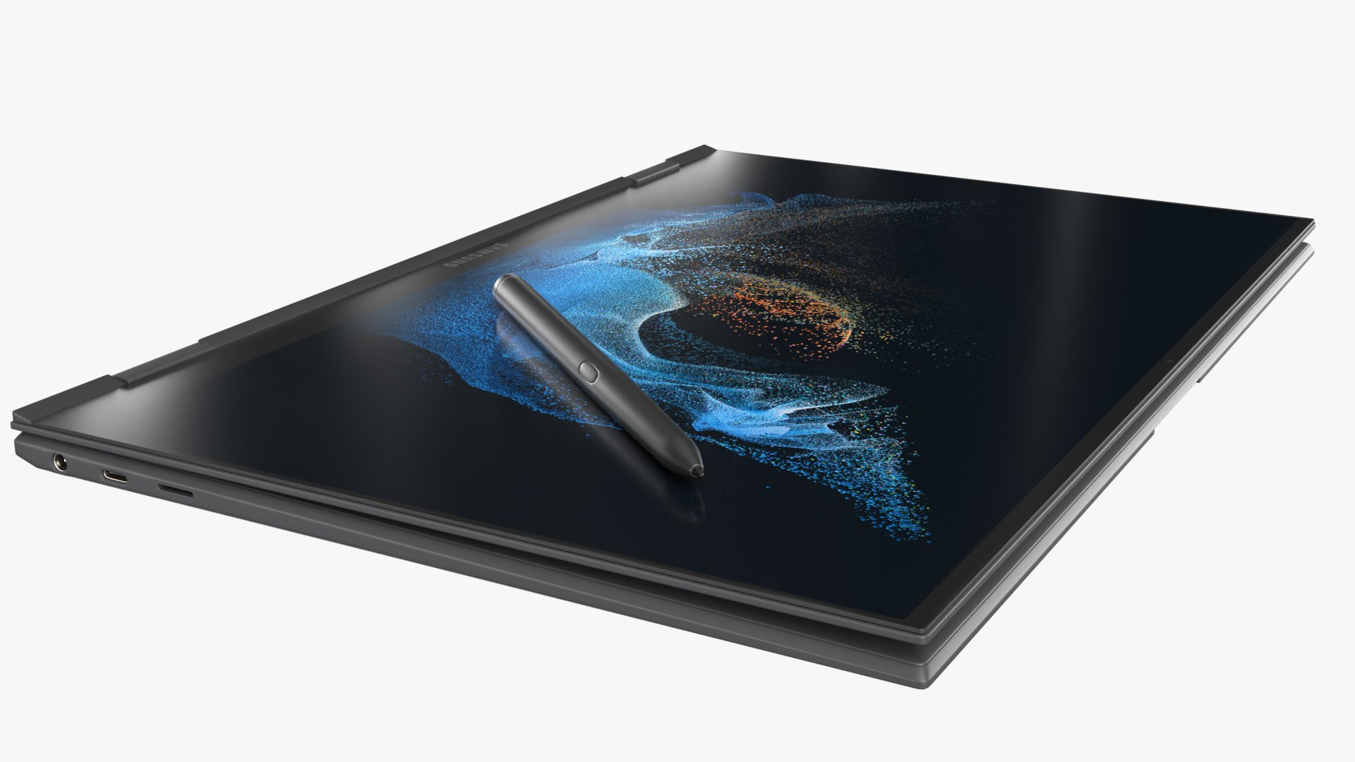 Galaxy Book 2 Pro 360 Graphite 3D model https://p.turbosquid.com/ts-thumb/ky/Rd3fNB/wm/book2problack0005/png/1647629662/1920x1080/fit_q87/b26d6e56f3e220ec2136f0f615dbc892f97eeec5/book2problack0005.jpg