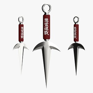 3D Naruto Flying Thunder God Kunai