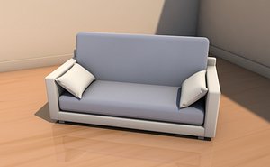 Sofa with cushions
