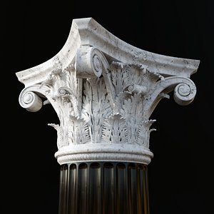 corinth column leafs