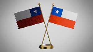 Table  Flag  of Chile model