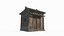 Asian ancient architecture small miscellaneous room