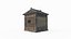 Asian ancient architecture small miscellaneous room