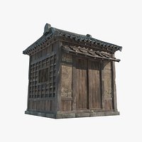 Asian ancient architecture small miscellaneous room
