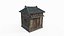 Asian ancient architecture small miscellaneous room