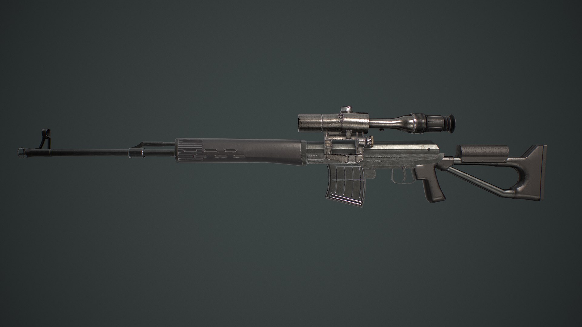 3D Sniper Rifle - TurboSquid 1691191