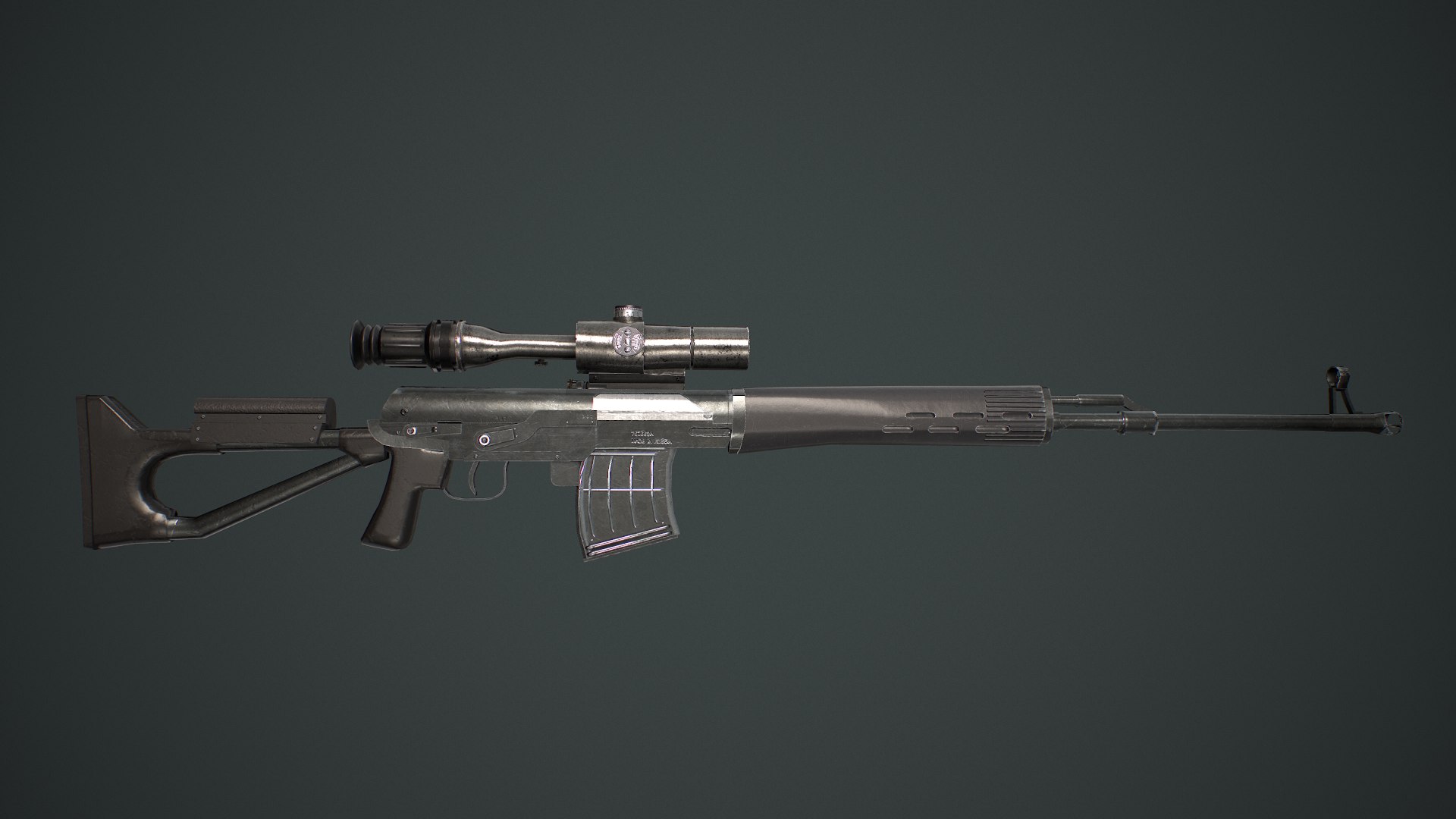 3D Sniper Rifle - TurboSquid 1691191