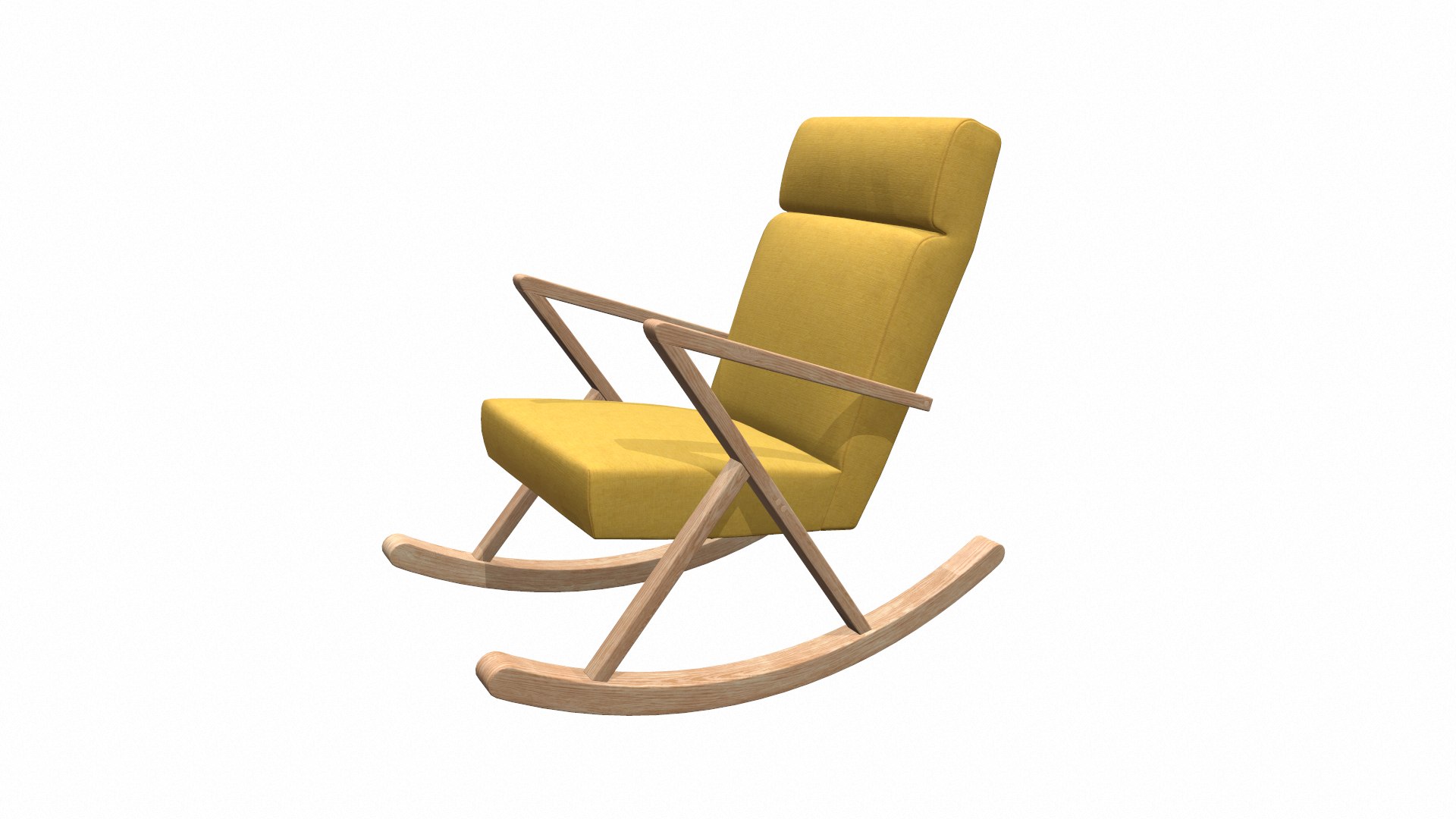 3D Model Rocking Chair Collection 02 - TurboSquid 2123332