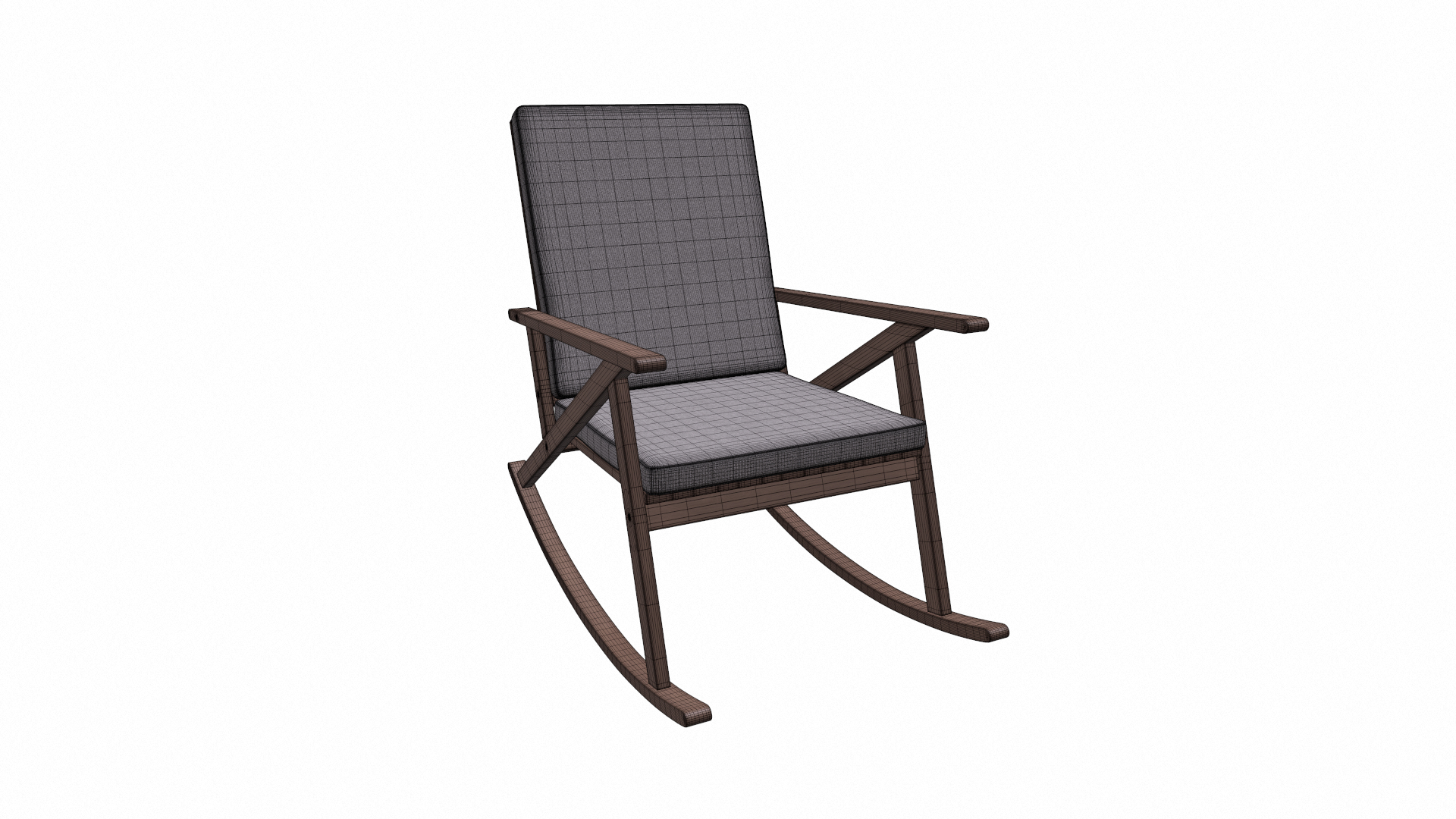 3D Model Rocking Chair Collection 02 - TurboSquid 2123332